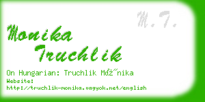 monika truchlik business card